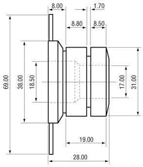Schleifring d 30 / d 17mm für Valeo Läufer Lichtmaschine