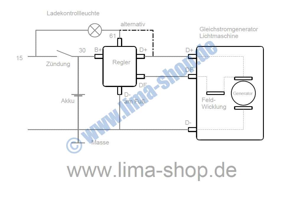 Bosch Regler Gleichstromlichtmaschine Schaltplan - Focus Wiring